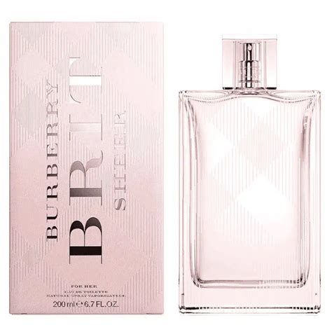 burberry brit sheer 200ml|Burberry Brit sheer body lotion.